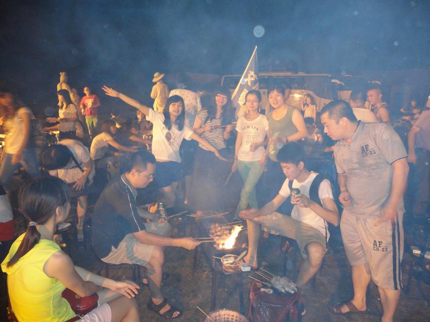 2014 old Thai trip the third stop: bonfire party