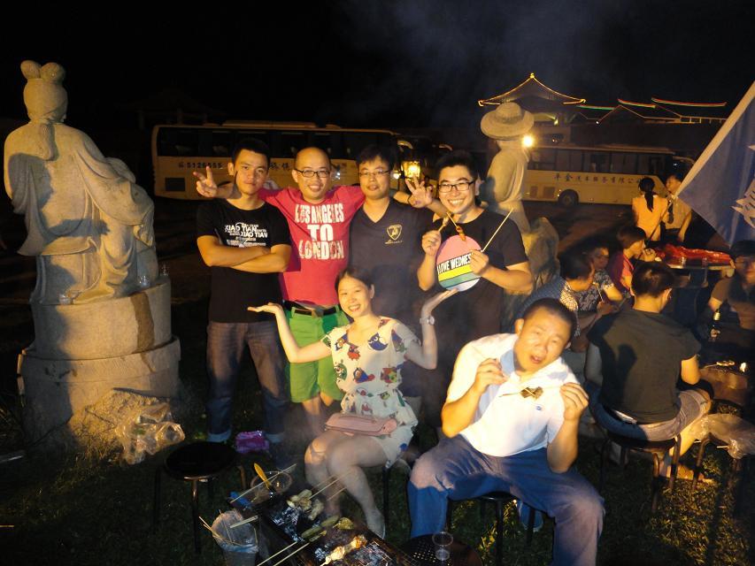 2014 old Thai trip the third stop: bonfire party